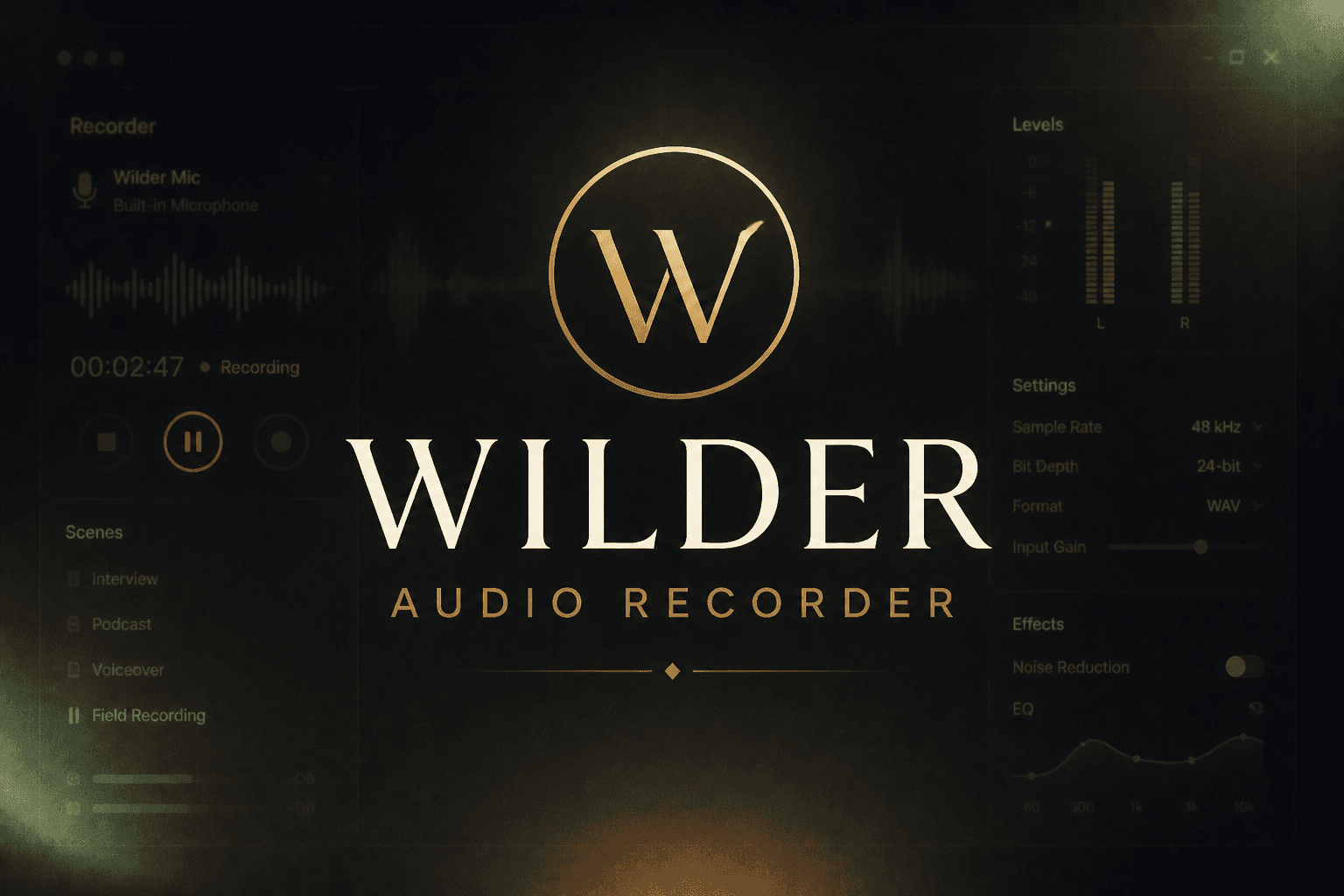 Wilder Audio Recorder cover