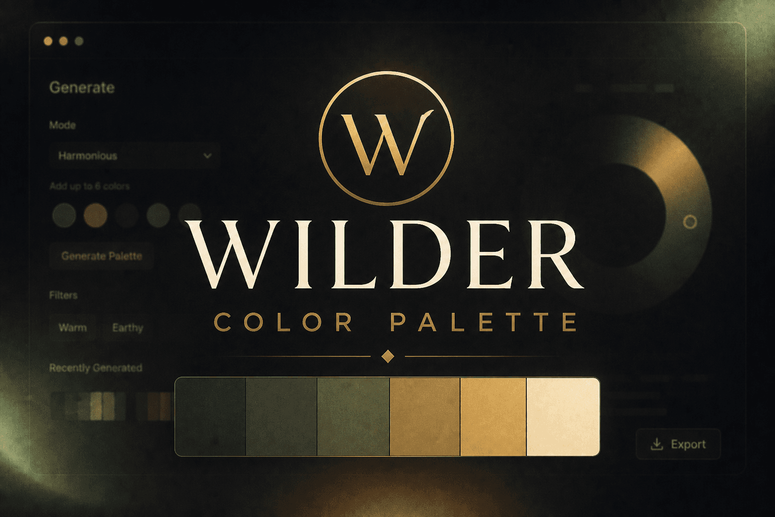 Wilder Color Palette Generator cover