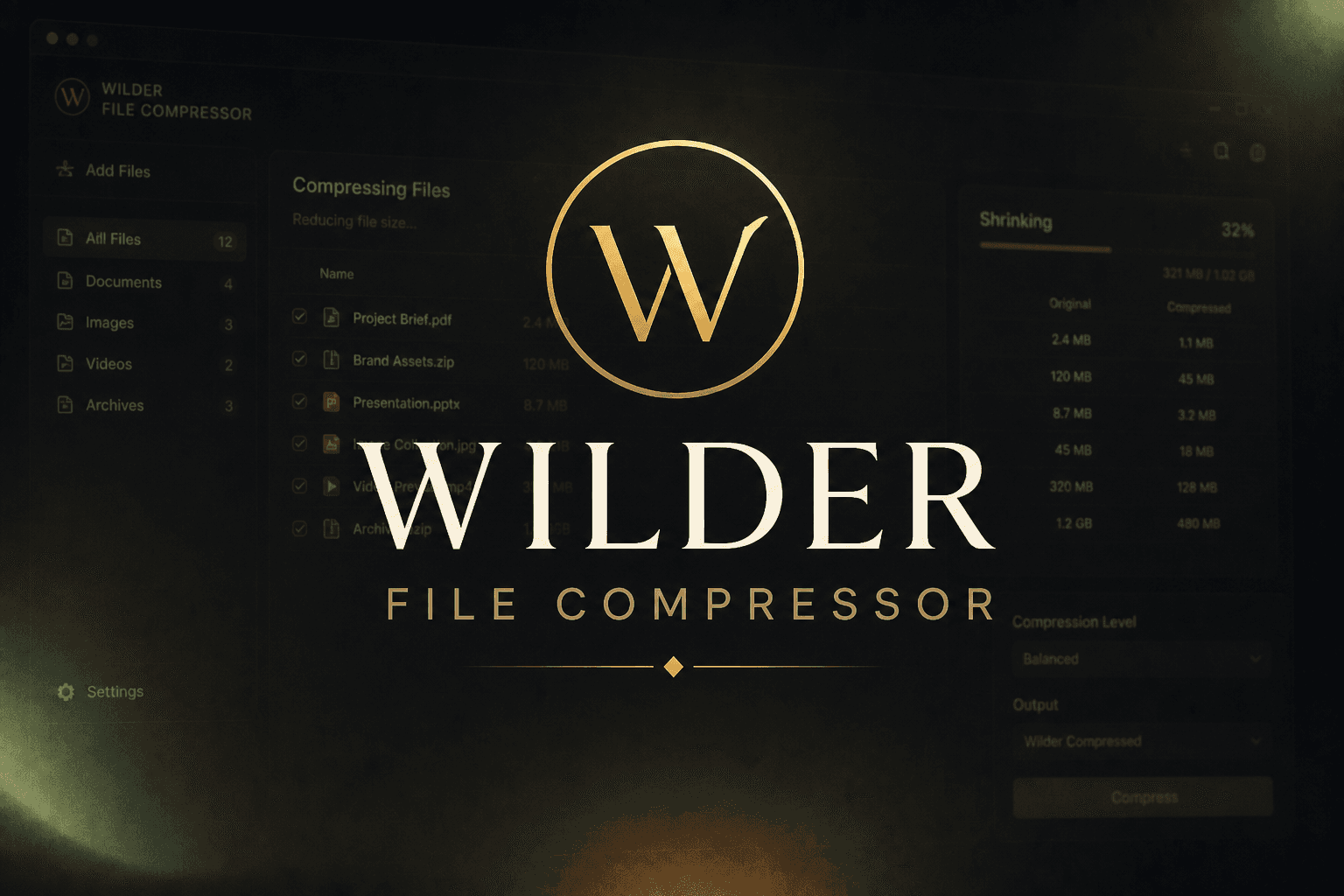 Wilder File Compressor cover