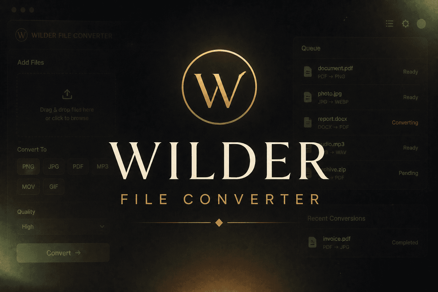 Wilder File Converter cover