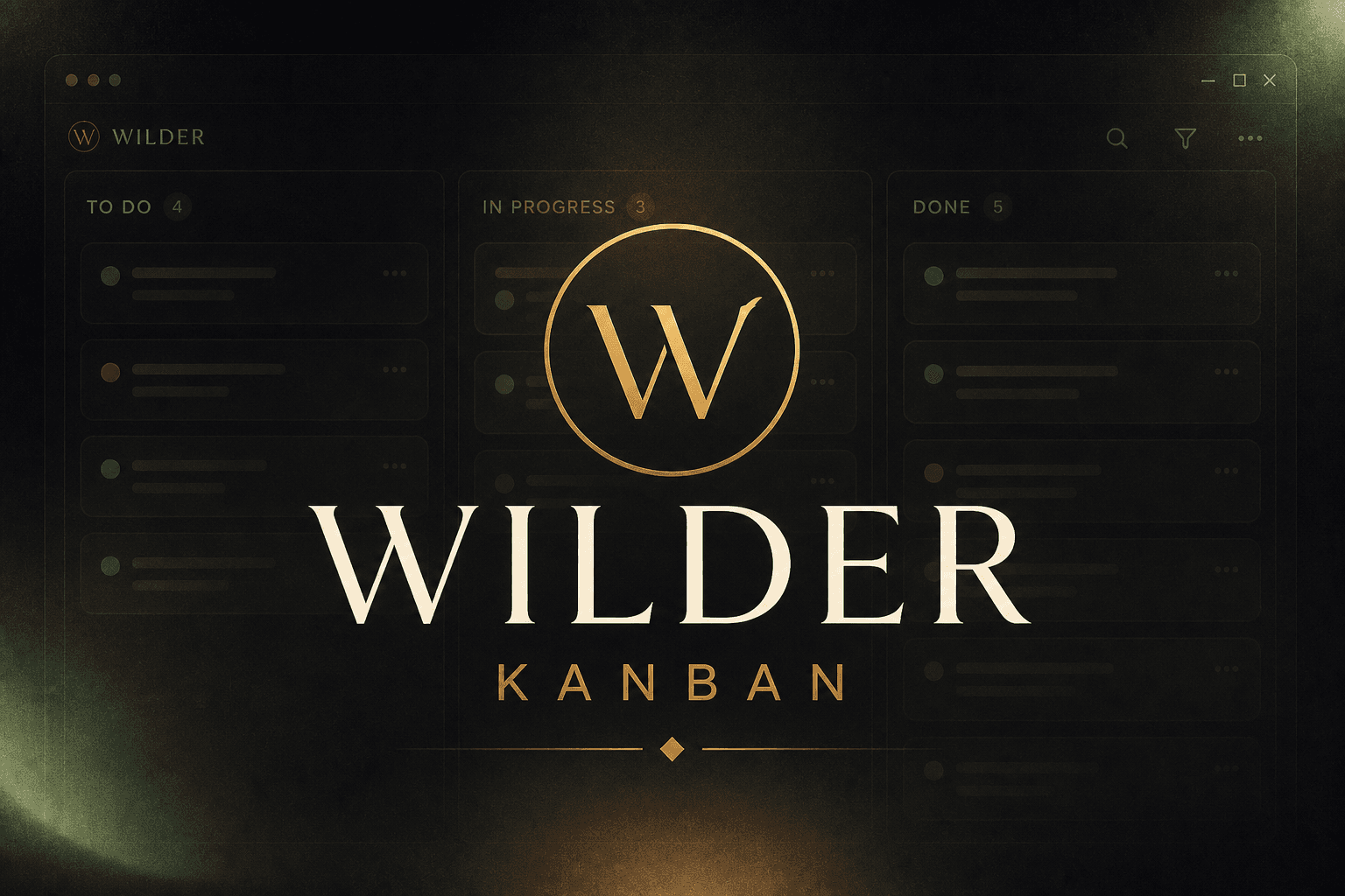 Wilder Kanban Board cover