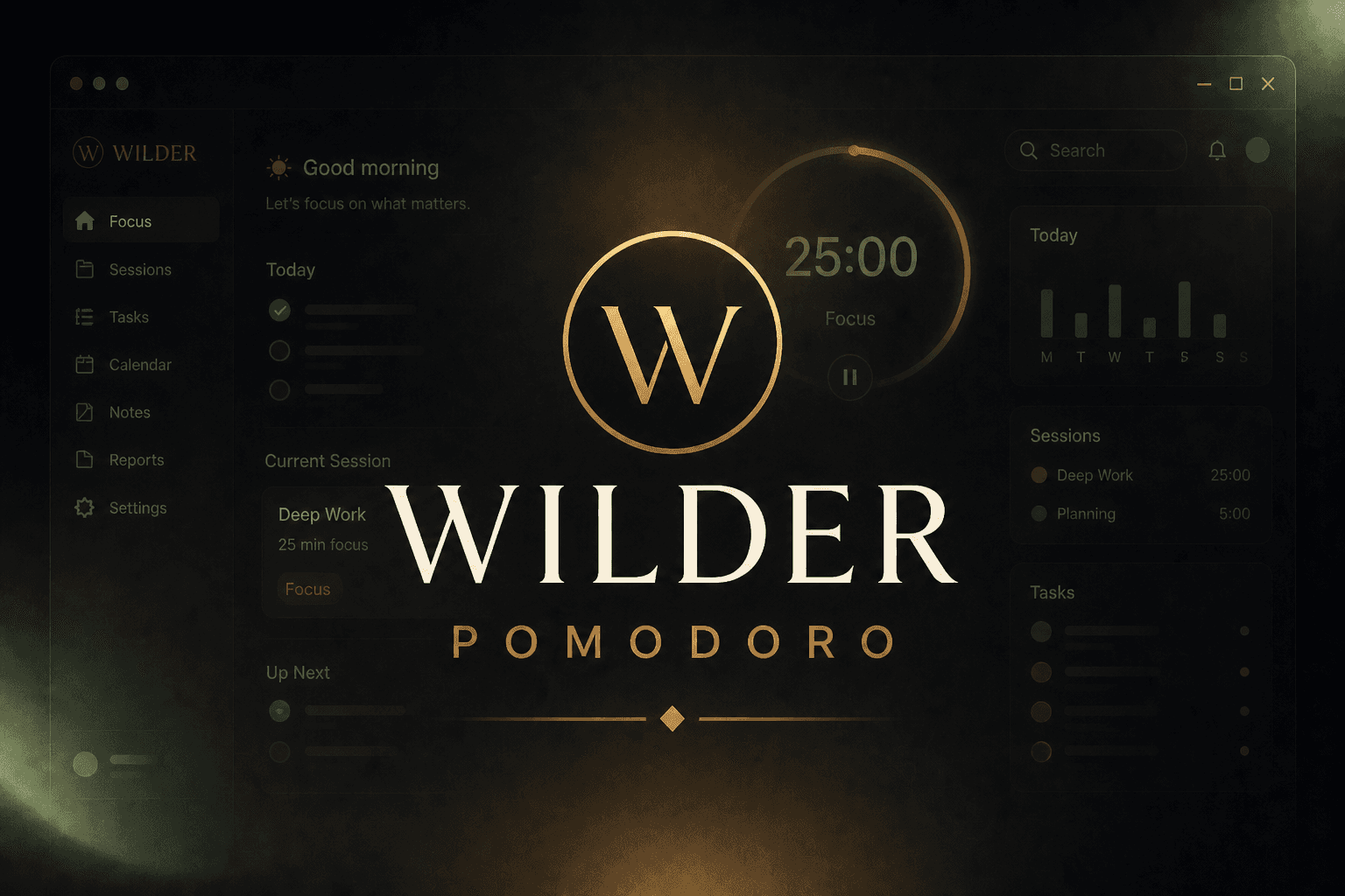 Wilder Pomodoro Timer cover