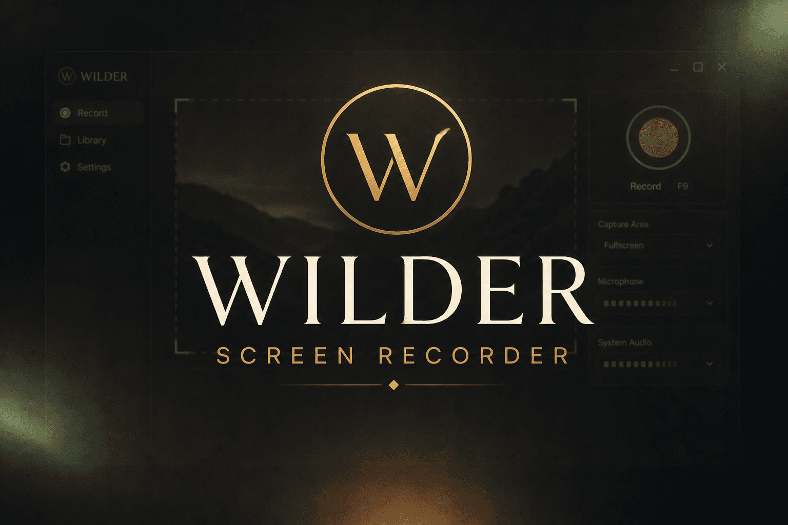 Wilder Screen Recorder cover