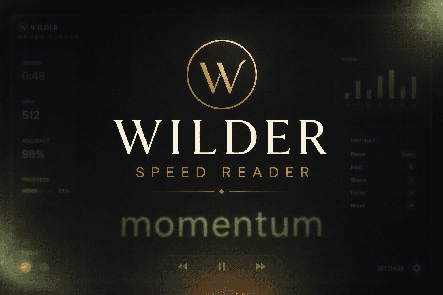 Wilder Speed Reader cover