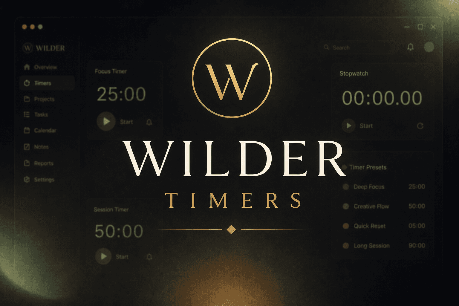 Wilder Timers cover