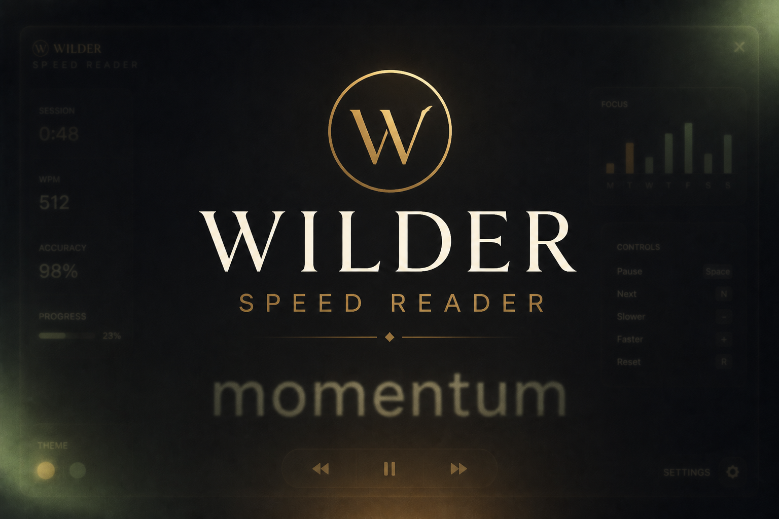 Wilder Workspace (Desktop Edition) wilder speed reader