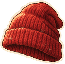 Red hat sticker