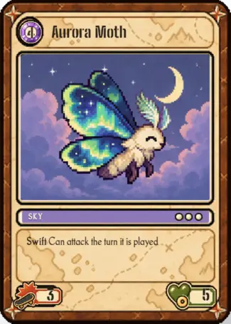 Aurora Moth (card)