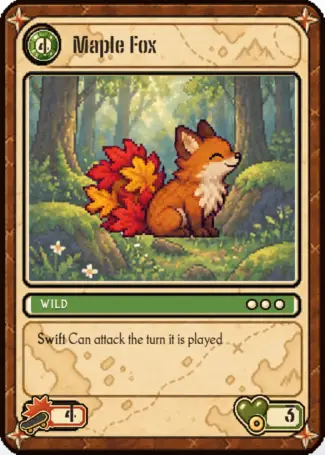 Maple Fox (card)