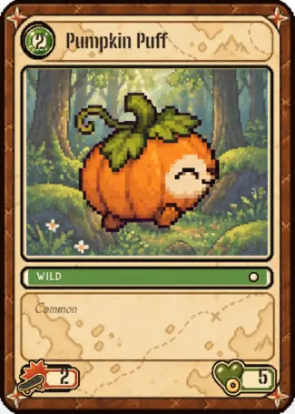 Pumpkin Puff (card)