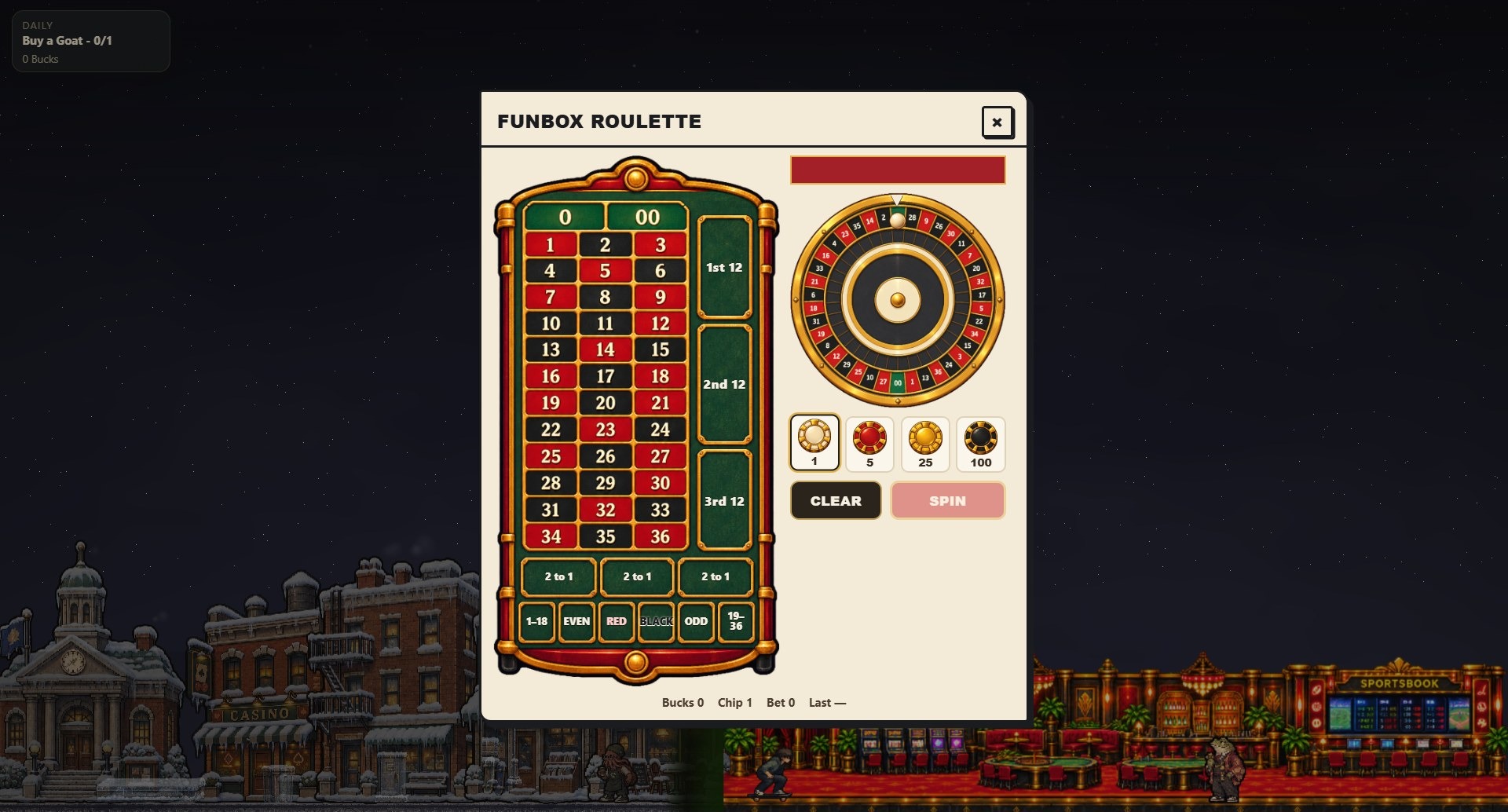 Funbox Roulette