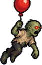 Balloon zombie